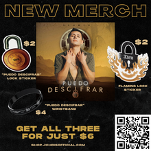 Load image into Gallery viewer, Wristband (Pulsera) for PUEDO DESCIFRAR - SOLD OUT